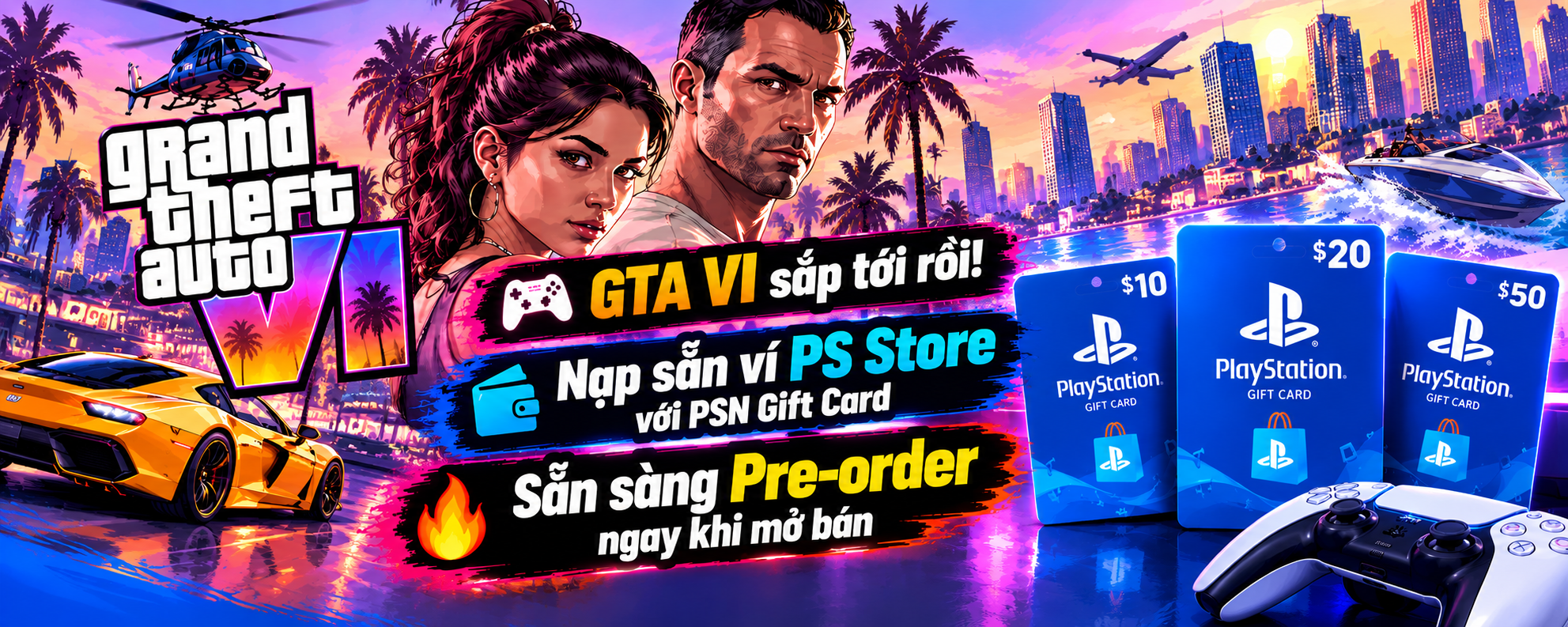 Đặt Trước Grand Theft Auto VI - PS5