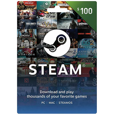 Thẻ Steam 100 USD