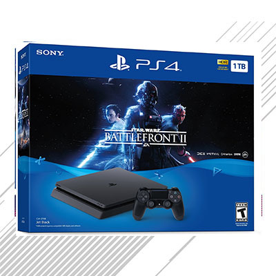 Máy PS4 Slim 1TB Star Wars Battlefront II Bundle Hàng Nhập Khẩu US