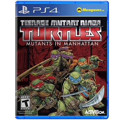 Đĩa Game PS4 Teenage Mutant Ninja Hệ US