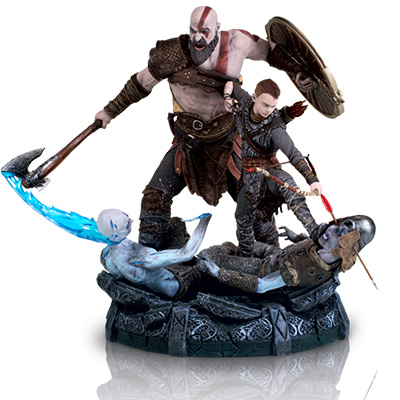 Mô hình figure  Mô hình thần chiến tranh Kratos  God Of War  MixASale