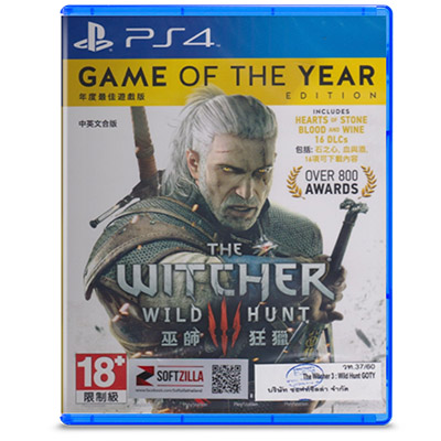 Đĩa Game PS4 The Witcher 3: Complete Edition Hệ Asia