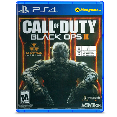 Đĩa Game PS4 Call of Duty: Black Ops 3 Hệ Asia