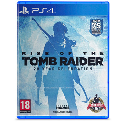 Đĩa Game PS4 Rise Of The Tomb Raider 20 Year Celebration Hệ EU