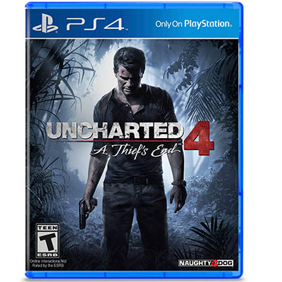 Đĩa Game PS4 Uncharted 4 A Thief End Hệ US - New