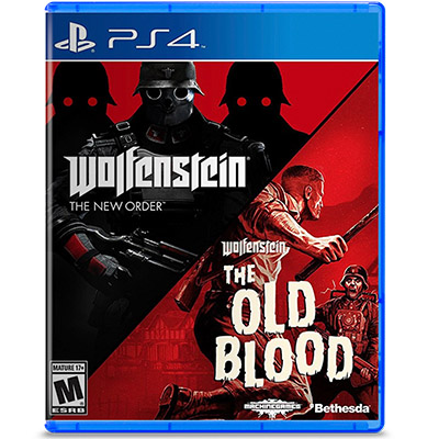 Đĩa Game PS4 Wolfenstein The New Order + The Old Blood