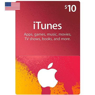 Thẻ iTunes 10$ (US)
