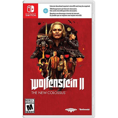 Game Nintendo Switch Wolfenstein II The New Colossus