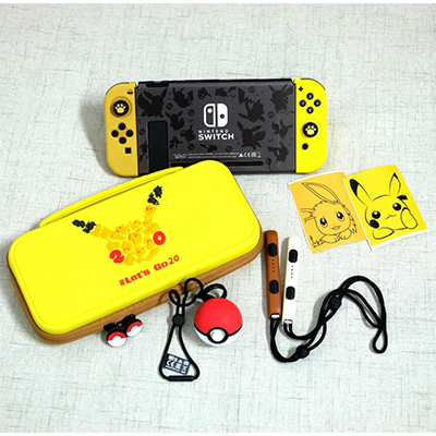 Túi Đựng Máy Nintendo Switch Let&#39;s Go 20 Pokemons