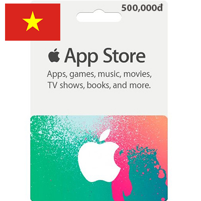 Thẻ iTunes 500,000đ (VN)