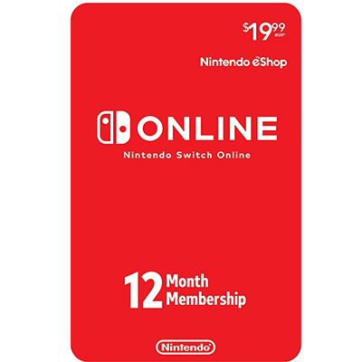 Thẻ Nintendo Switch Online 12 Tháng