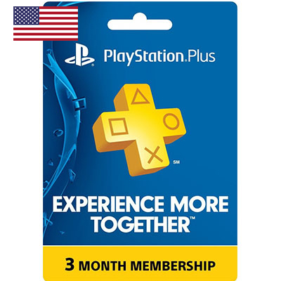 Thẻ Playstation Plus Membership 3 Tháng Hệ Us