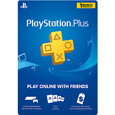 Thẻ Playstation Plus Membership 1 Tháng Hệ Us