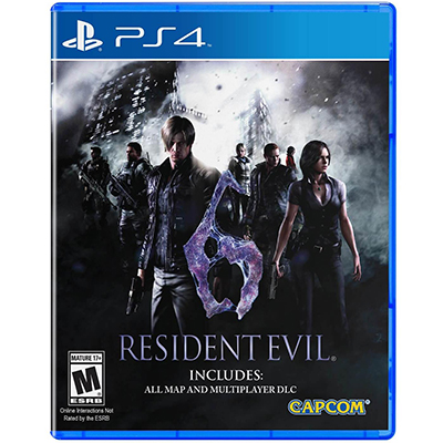 Đĩa Game PS4 Resident Evil 6 Hệ US