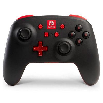 Tay Cầm Chơi Game Nintendo Switch - Black With Red