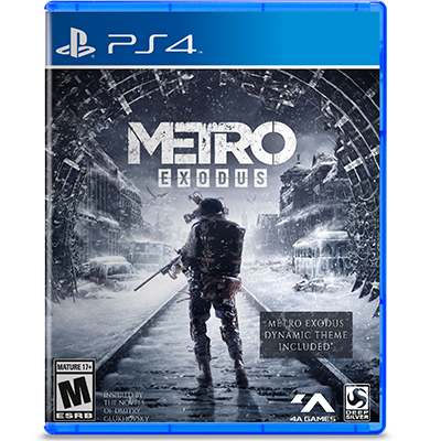 Đĩa Game PS4 Metro Exodus Hệ US