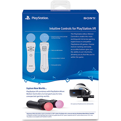 Bộ PlayStation Move Motion Controllers - 2 Cái