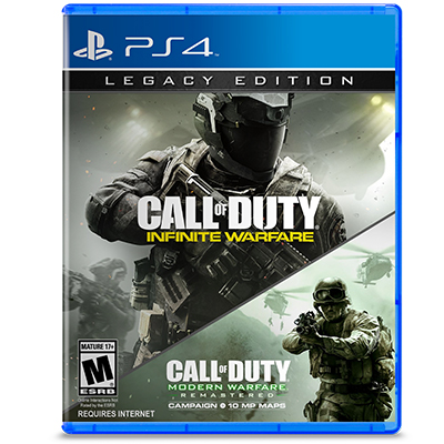 Đĩa Game PS4 Call of Duty: Infinite Warfare Legacy Edition Hệ US