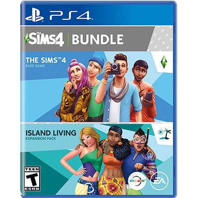Đĩa Game PS4 The Sims 4 Plus Island Living Bundle Hệ US - New