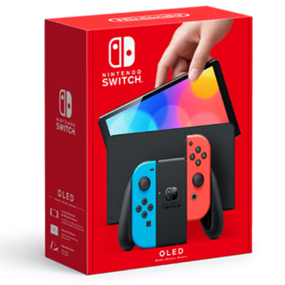 Máy Nintendo Switch Oled Mới - Neon Red/Neon Blue set