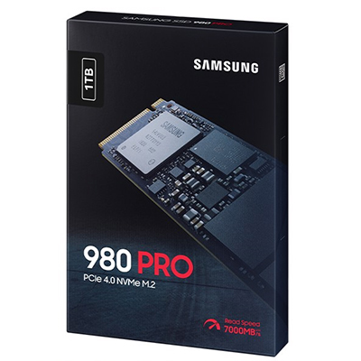 Ổ cứng SSD Samsung 980 Pro PCIe Gen 4.0 x4 NVMe V-NAND M.2 2280 - 1TB