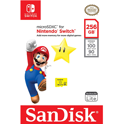 Thẻ nhớ Nintendo Switch - 256GB