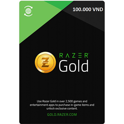 Thẻ Razer Gold 100,000 VND