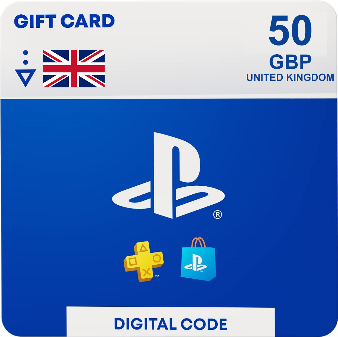 PlayStation Store Gift Card - PSN 50 GBP
