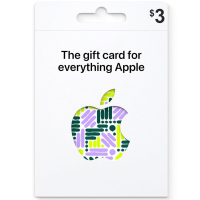 Apple Gift Card - iTunes 3 USD