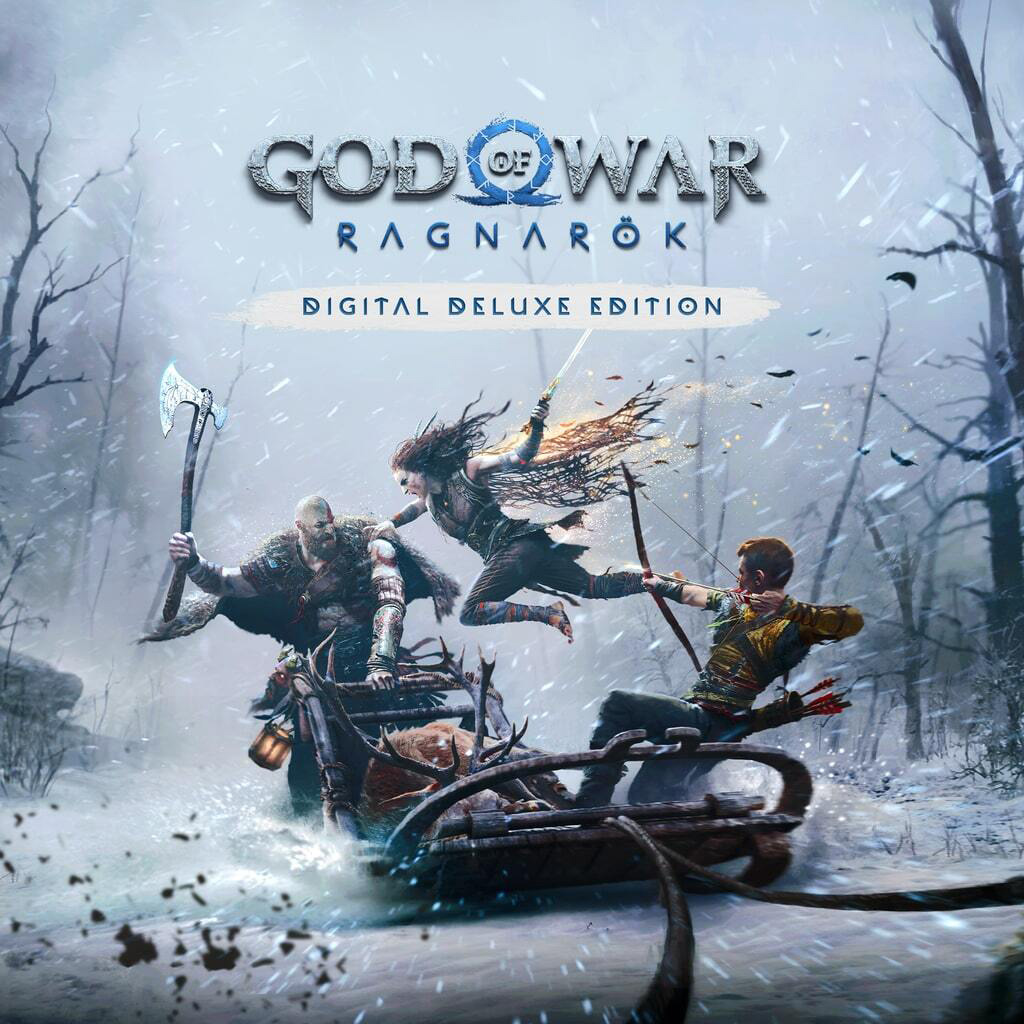 Game God of War Ragnarök Digital Deluxe Edition - PS4 / PS5 (Digital Code)
