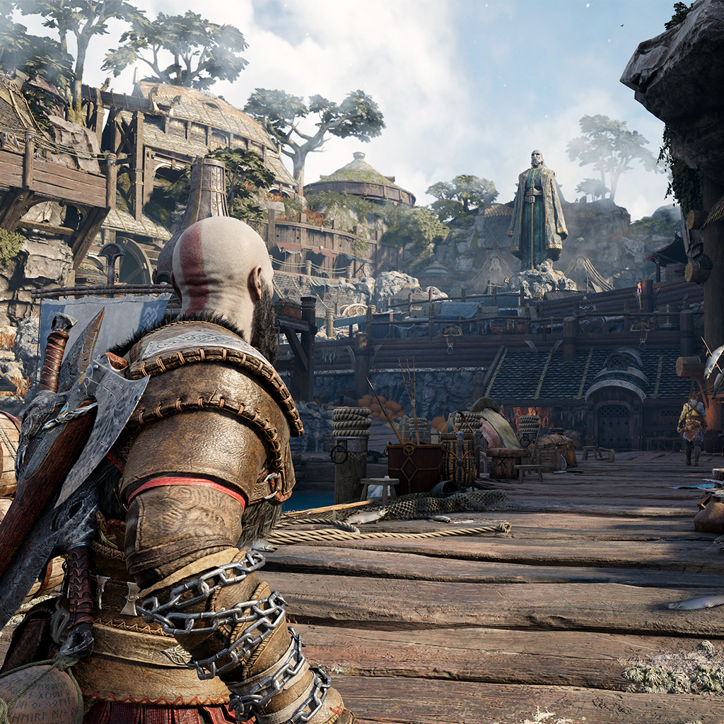 Game God of War Ragnarök Digital Deluxe Edition - PS4 / PS5 (Digital Code)