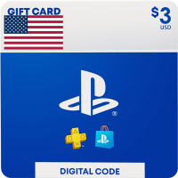 PlayStation Store Gift Card - PSN 3 USD