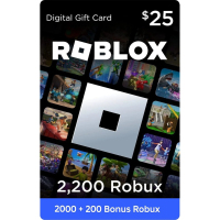 Roblox 25$ (2.200 Robux)
