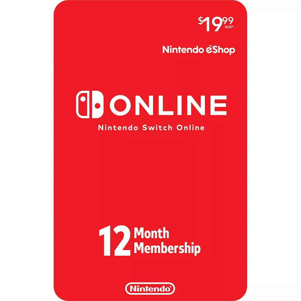 Nintendo Switch Online Gift Card - 12 Tháng
