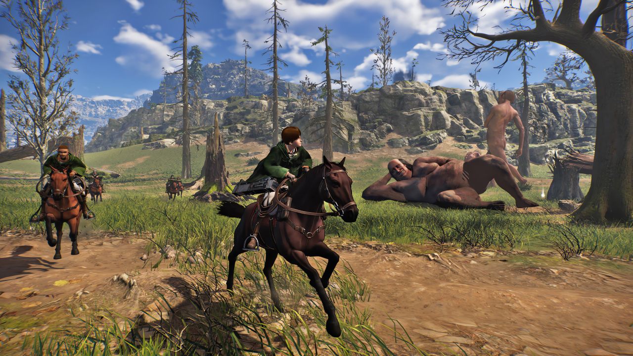 Attack on Titan 3 · gameplay