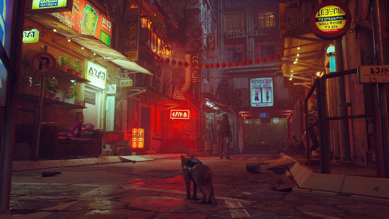 Stray · gameplay
