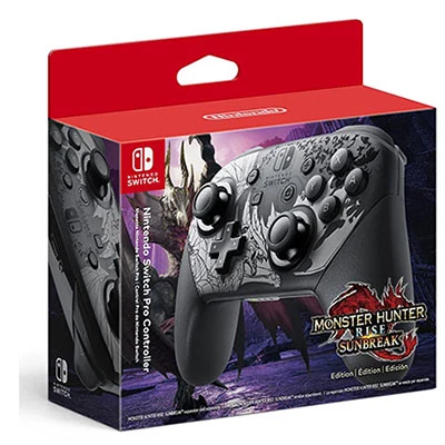 Tay Cầm Nintendo Switch Pro Monster Hunter Rise: Sunbreak Edition