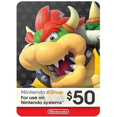 Nintendo eShop Gift Card - 50 USD