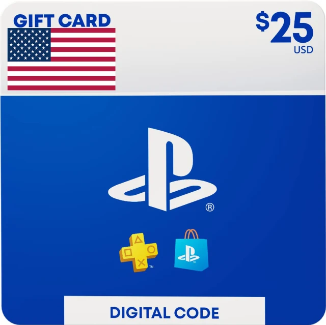 PlayStation Store Gift Card - PSN 25 USD