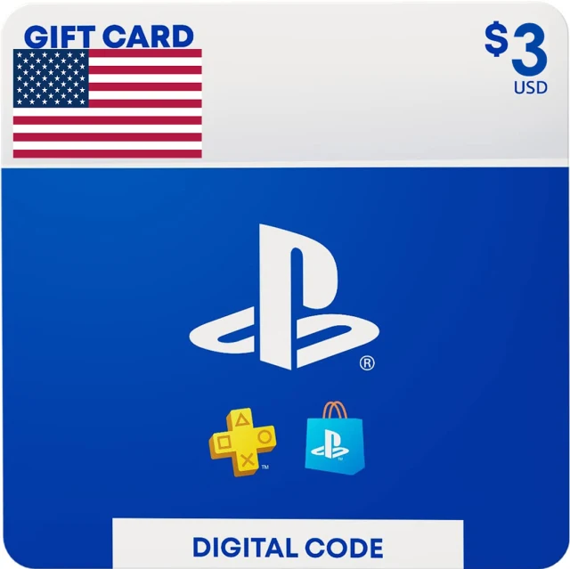 PlayStation Store Gift Card - PSN 3 USD