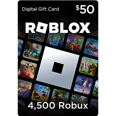 Roblox 50$ (4.500 Robux)