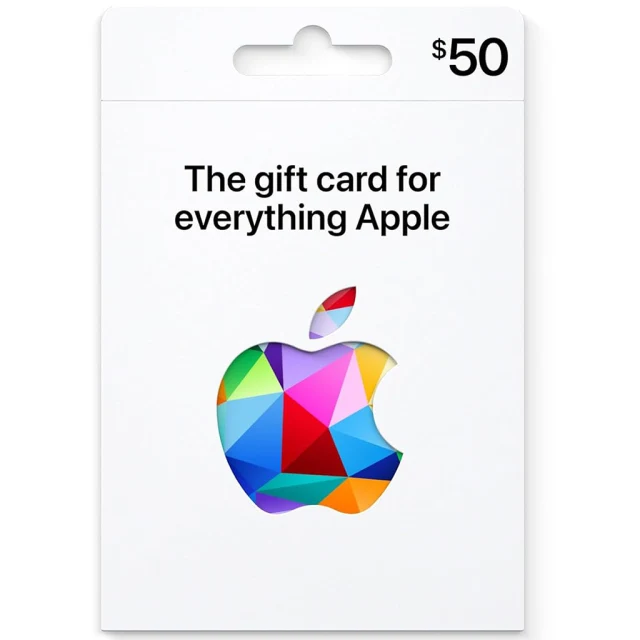 Apple Gift Card - iTunes 50 USD