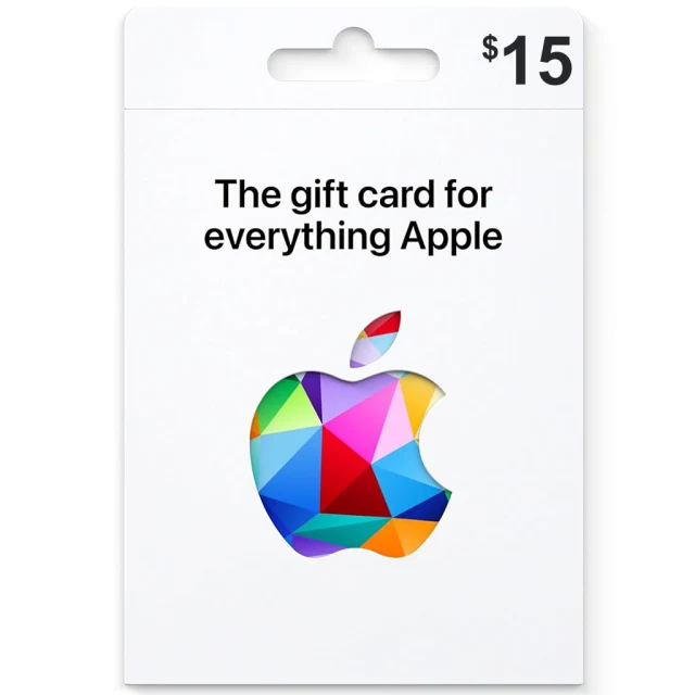 Apple Gift Card - iTunes 15 USD