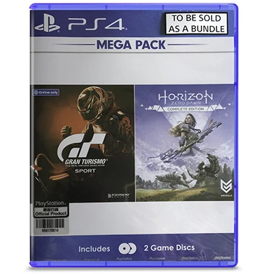 Combo 2 Đĩa Game PS4 Horizon Zero Dawn Complete Edition + Gran Turismo Sport