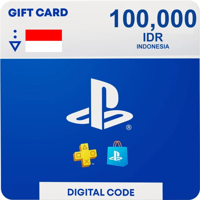 PlayStation Store Gift Card - PSN 100,000 Rp