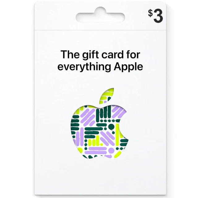 Apple Gift Card - iTunes 3 USD