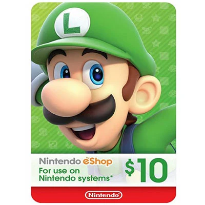 Nintendo eShop Gift Card - 10 USD
