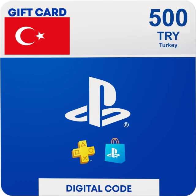 PlayStation Store Gift Card - PSN 500 TRY